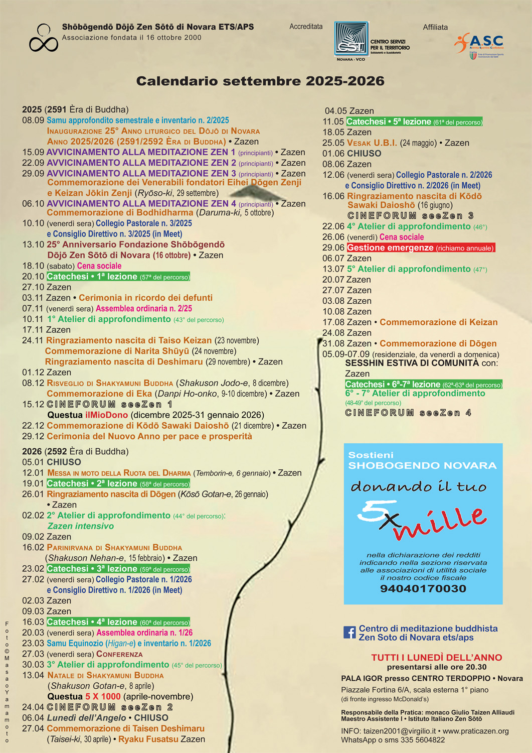 Calendario 2025 2026 DEF